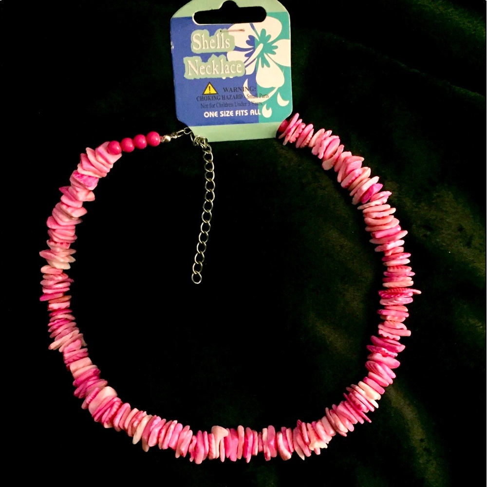 Pink Shell Necklace